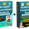 1100 & 50,000 ChatGPT Prompts Massive Bundle