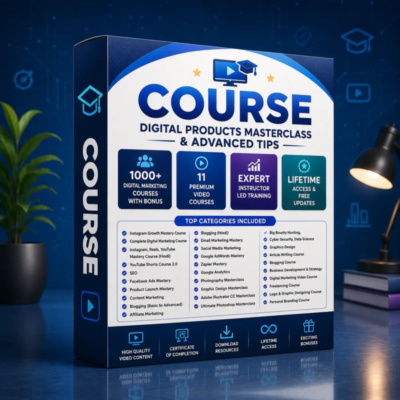 Digital Products Masterclass and Advanced Tips