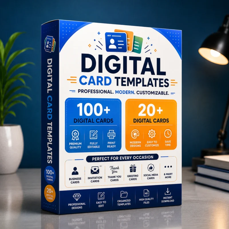 Digital Card Templates